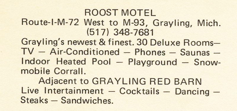 Motel 72 (Roost Motel) - Vintage Postcard (newer photo)